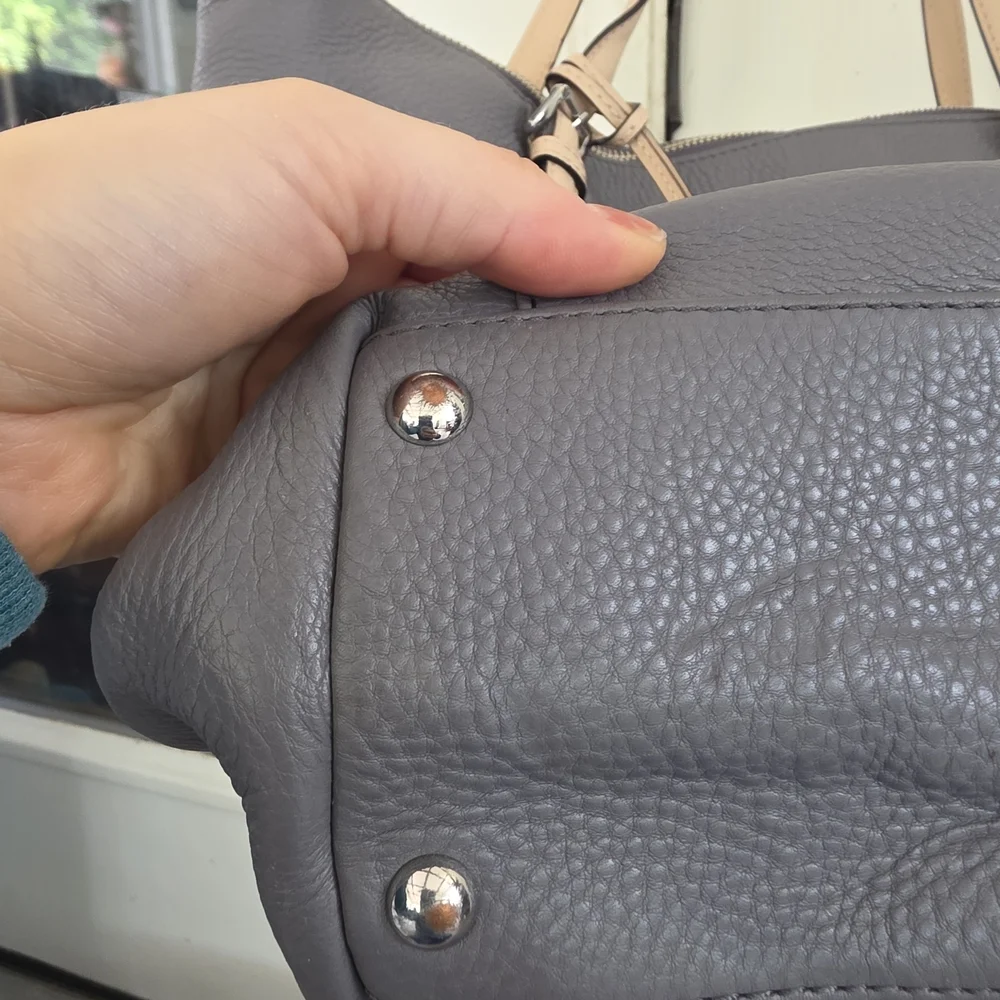 Michael Kors Gray and Cream Tote Bag Set - Picture 2 of 12